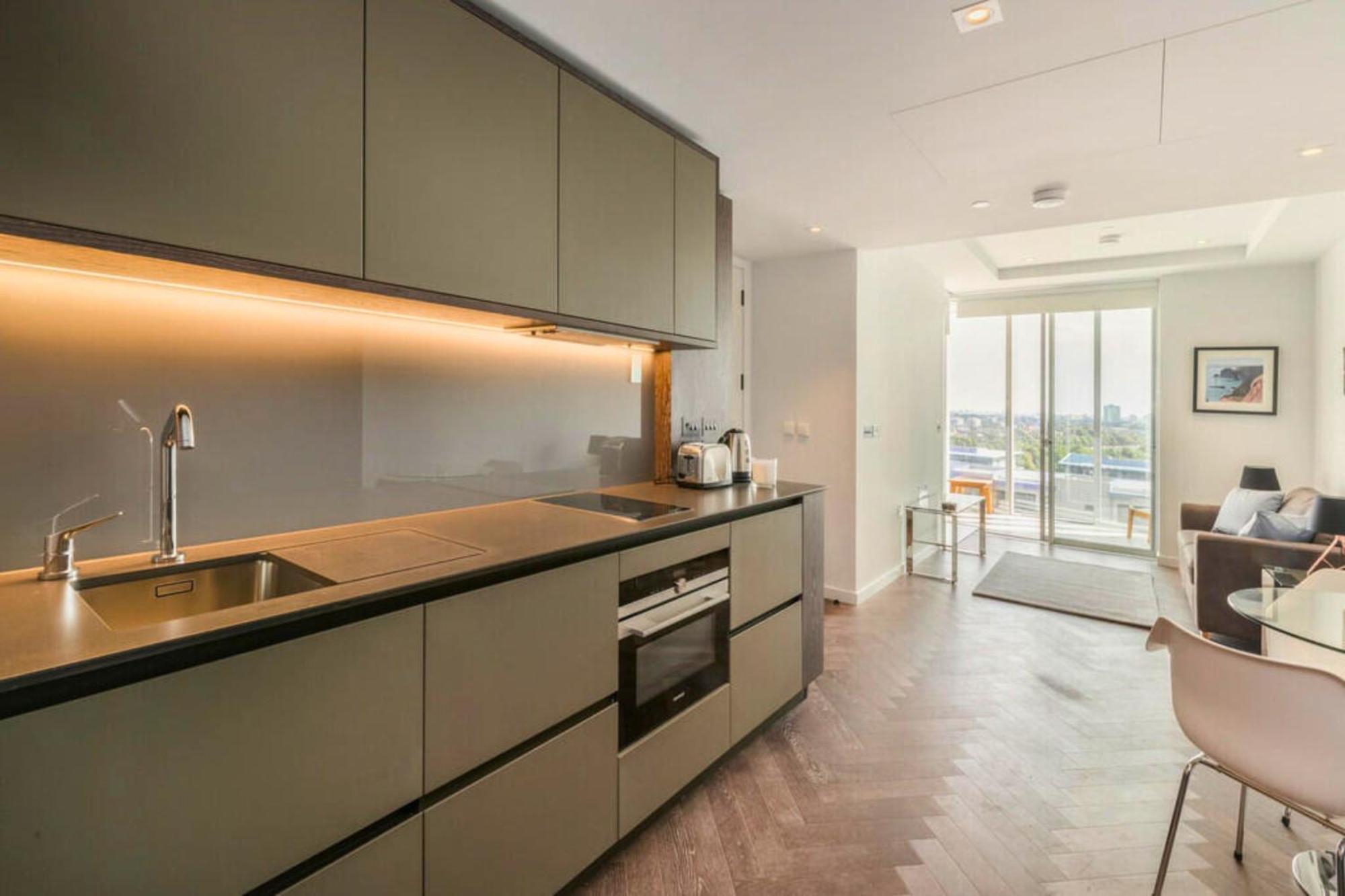 Battersea Power Station - Winter Garden Balcony & 1Gb Wifi - Luxurylondonstays 外观 照片