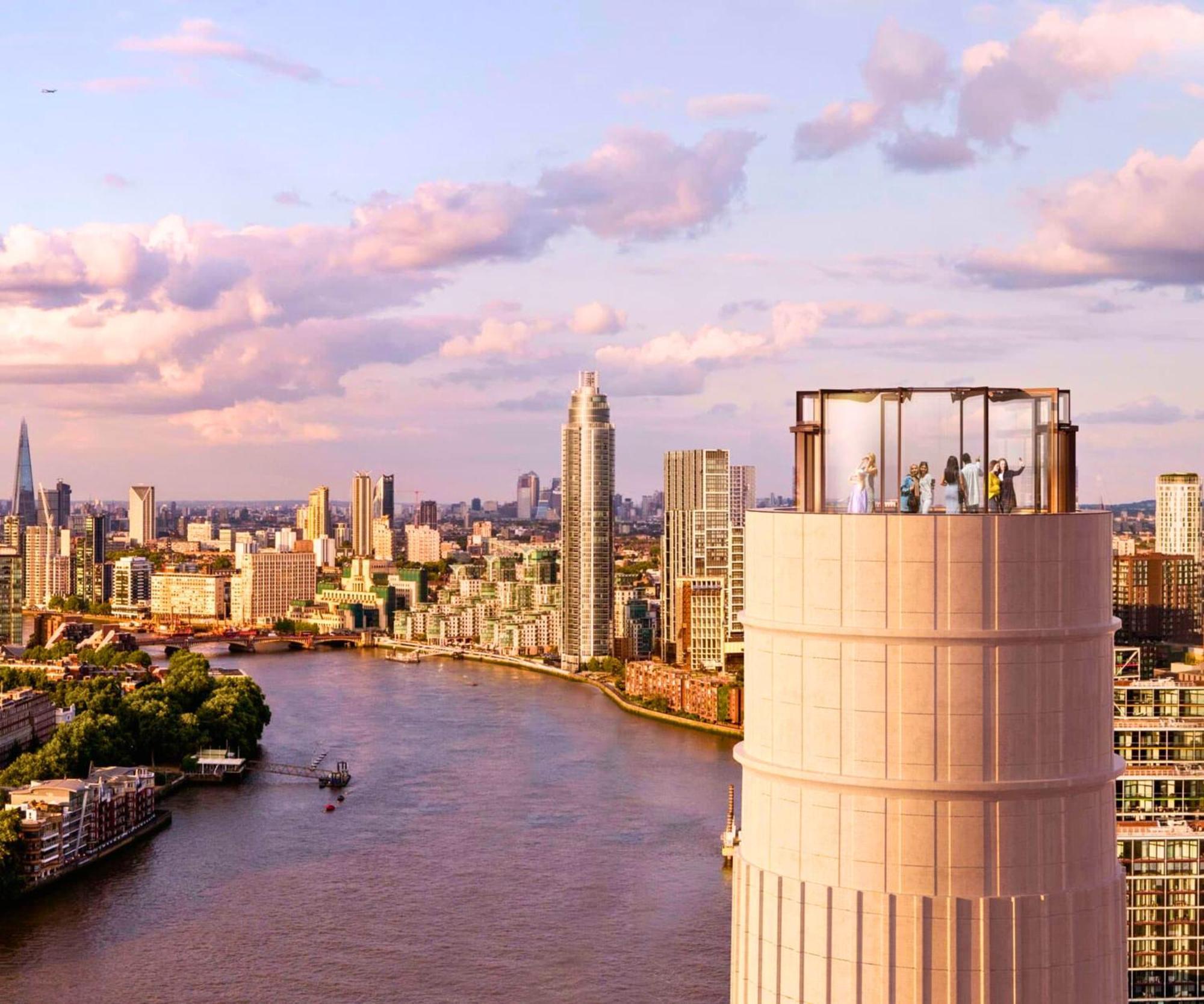 Battersea Power Station - Winter Garden Balcony & 1Gb Wifi - Luxurylondonstays 外观 照片