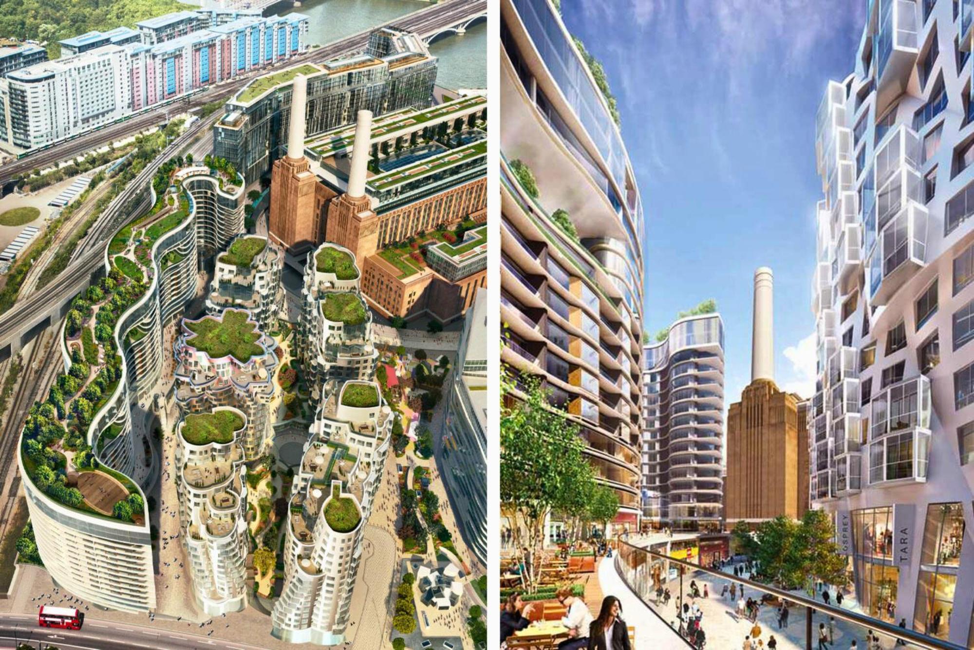 Battersea Power Station - Winter Garden Balcony & 1Gb Wifi - Luxurylondonstays 外观 照片