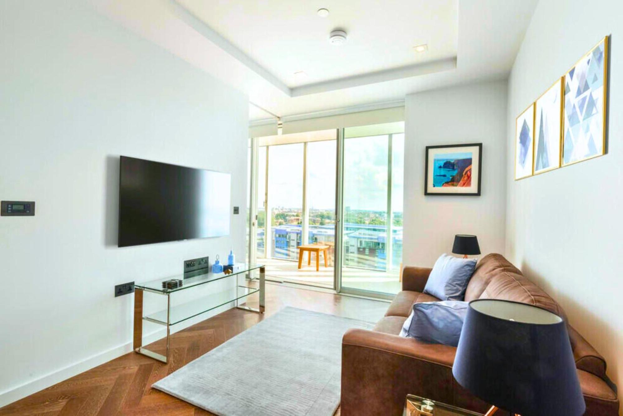 Battersea Power Station - Winter Garden Balcony & 1Gb Wifi - Luxurylondonstays 外观 照片