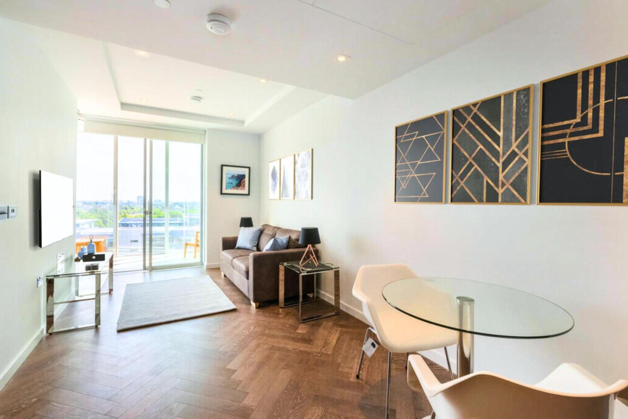 Battersea Power Station - Winter Garden Balcony & 1Gb Wifi - Luxurylondonstays 外观 照片