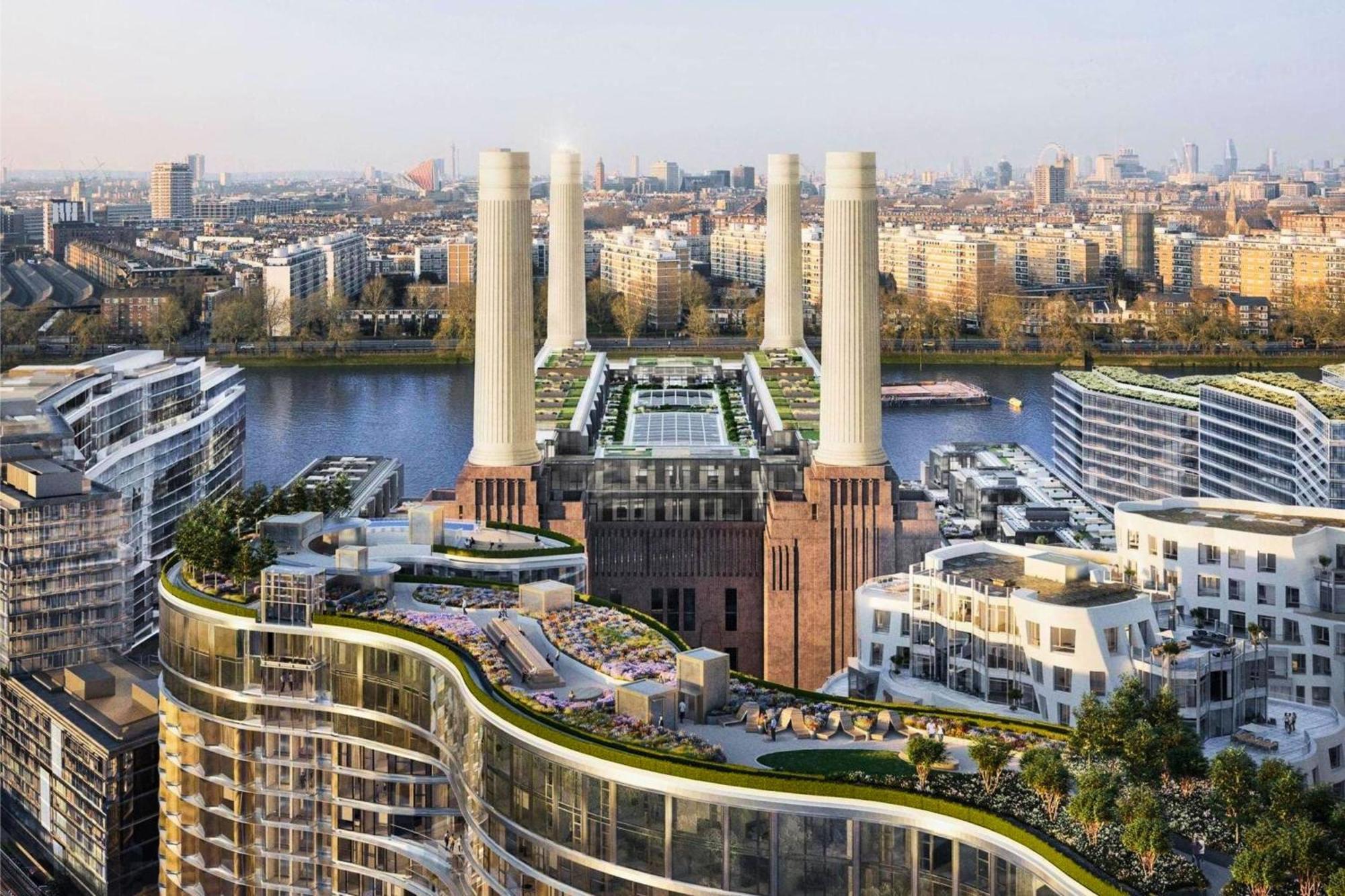 Battersea Power Station - Winter Garden Balcony & 1Gb Wifi - Luxurylondonstays 外观 照片